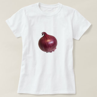 You Can't Rush Onions Katoenen T-shirt in Wit