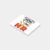 You Can't Spell Hero Without HR Human Resources Post-it® Notes (Schuin)