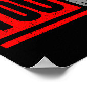 You Can't Stop Me Break Through Motivation Poster (Hoek)