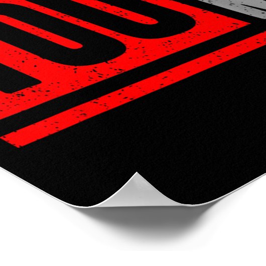 You Can't Stop Me Break Through Motivation  Poster (Hoek)