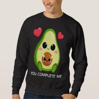 You Complete Me  Avocado Couples Valentines Trui