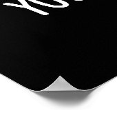 You Complete Me Funny Fries Ketchup Pun Dark BG Poster (Hoek)