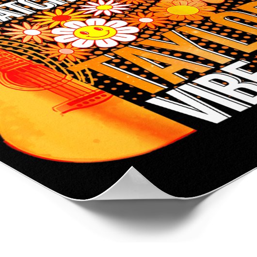 You Could Never Match This Taylor Vibe Groovy Wome Poster (Hoek)