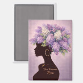 You Deserve Rest Inspirational Magnet (Voorkant / Achterkant)