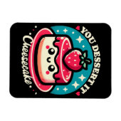 You Dessert It - Cheesecake Kawaii Magneet (Horizontaal)