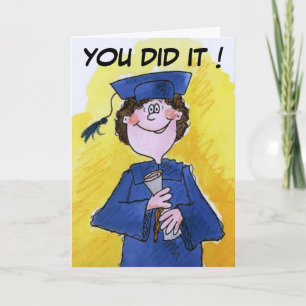YOU DID IT KAART