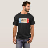 You Don't Control Me beroemd gemaakt door Retro Ga T-shirt (Voorkant volledig)