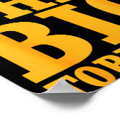 You Dont Deserve This Big Toblerone  Poster (Hoek)