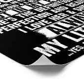 You Don't E Me I Have A Freaking Awesome Daughter  Poster (Hoek)