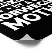 You Don't E Me I Was Raised By A Norwegian Mother Poster (Hoek)
