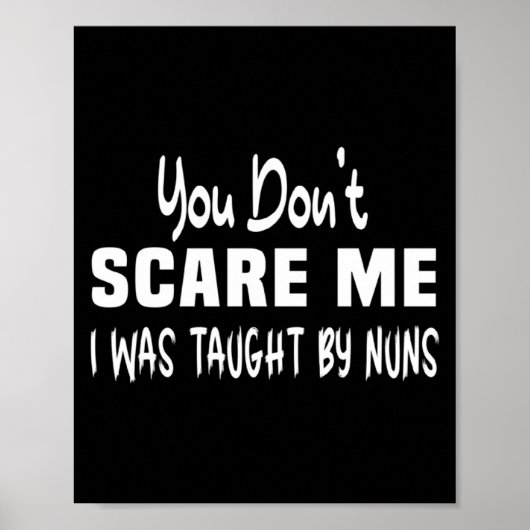 You Dont E Me I Was Taught By Nuns Christian _2 Poster (Voorkant)