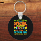 You Don't E Me I'm A Special Education Teacher Men Sleutelhanger (Voorkant)
