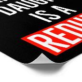 You Don't E Me My Daughter Is A Redhead Daughter F Poster (Hoek)