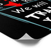 You Don't Have To Be Crazy To Work Here We'll Trai Poster (Hoek)