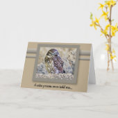 You Don't have to Grow Up! Birthday Card Kaart (Gele Bloem)