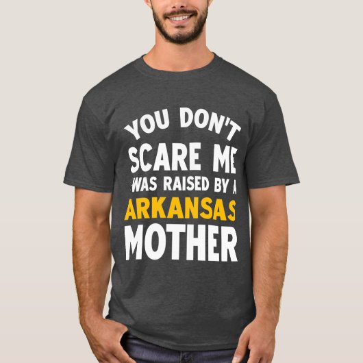 You dont I was raised T-shirt (Voorkant)