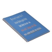 You Don't Know - Dagboek Notitieboek (Rechterzijde)