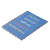 You Don't Know - Dagboek Notitieboek (Linkerzijde)