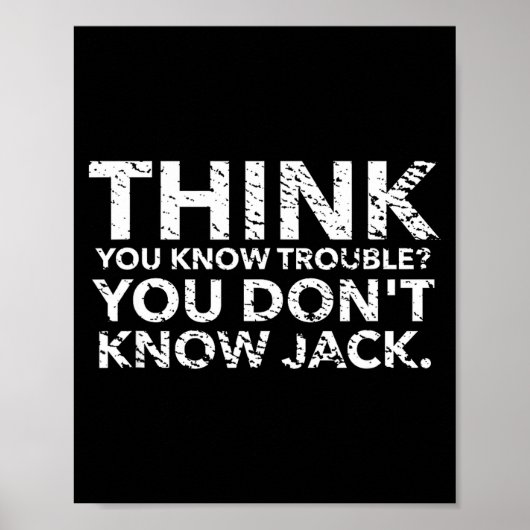 You Don't Know Jack  Poster (Voorkant)