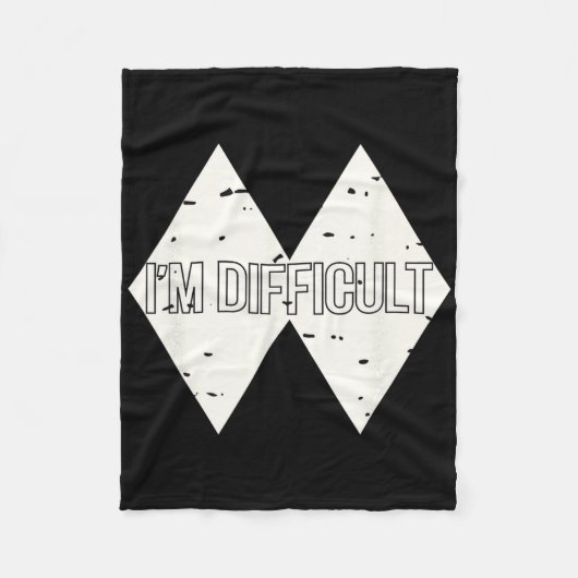 You Don't Scare Me I Have 2 Two Daughters Funny Mo Fleece Deken (Voorkant)