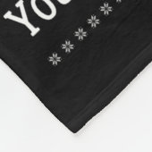 You Don't Smell Like Santa Funny Christmas  Fleece Deken (Hoek)