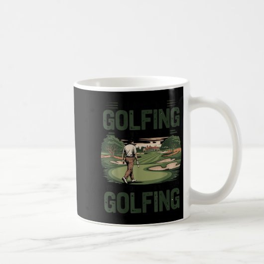 You Don't Stop Golfing When You Get Old Motivation Koffiemok (Rechts)