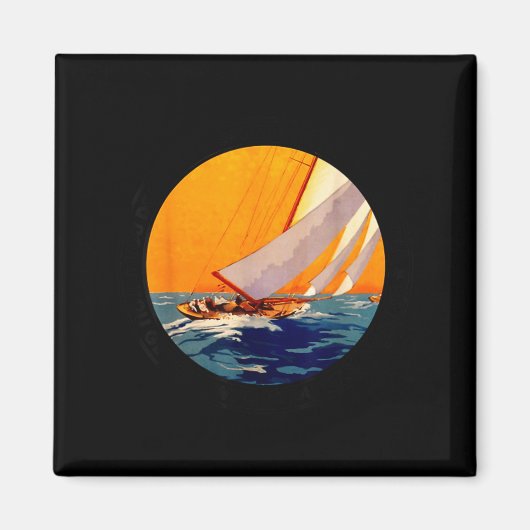 You Don't Stop Sailing When You Get Old Funny Old Magneet (Voorkant)