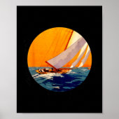 You Don't Stop Sailing When You Get Old Funny Old  Poster (Voorkant)