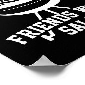 You Don't Win Friends With Salad - Funny  Poster (Hoek)