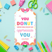 You Donut Know How Much We Appreciate You Teacher  Cadeaulabel