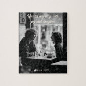 You Fill My Days With Joy – Personalized Love Legpuzzel (Verticaal)