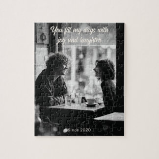 You Fill My Days With Joy – Personalized Love Legpuzzel