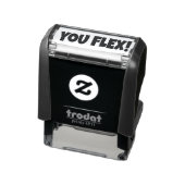 YOU FLEX BETEKENT Opscheppen over iets Zelfinktende Stempel (Product)