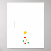 You Funny Sbag Christmas Tree Lights Matching Coup Poster (Voorkant)