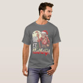 You Get a Nothing Angry Santa Horror Christmas Hol T-shirt (Voorkant volledig)