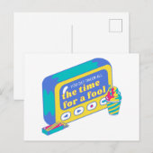 You get taken all the time for a fool briefkaart (Voorkant / Achterkant)