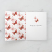 You Give Me Butterflies Love Kaart (Binnen)