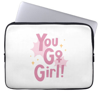 You Go Girl | Mooie Roze Elektronica Tas