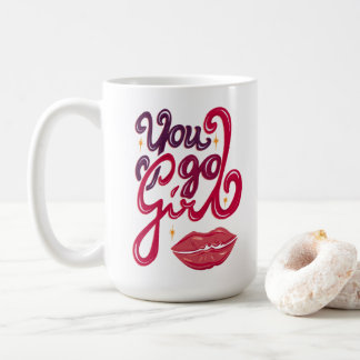 You Go Girl – Motivational Gift for Her Koffiemok