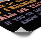 You Good Boo 988 Suicide And Crisis Lifeline Groov Poster (Hoek)