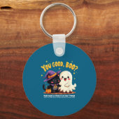You Good, Boo_ Suicide Prevention Halloween Mental Sleutelhanger (Voorkant)