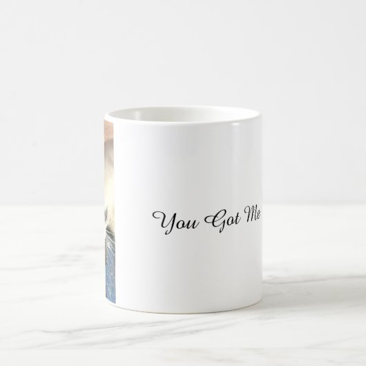 You Got Me Forever, Cat Coffee Mug Koffiemok (Center)