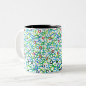 You Got Me Going in Circles Coffee Mug Coffee Cup Tweekleurige Koffiemok (Voorkant links)