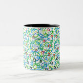 You Got Me Going in Circles Coffee Mug Coffee Cup Tweekleurige Koffiemok (Center)