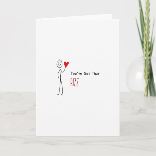 You Got That Rizz Grappige Kaart (Voorkant)