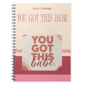 You got this babe for your Love Notitieboek