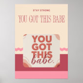 You got this babe for your Love Poster (Voorkant)