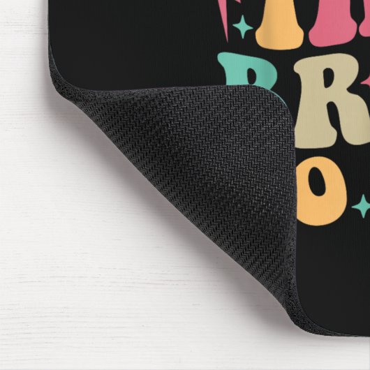 You Got This Bruh No Cap Funny Testing Day Teacher Muismat (Hoek)