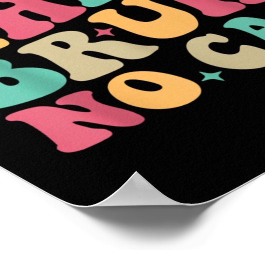 You Got This Bruh No Cap Funny Testing Day Teacher Poster (Hoek)