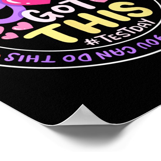 You Got This Don't Stress Do Your Motivational Tes Poster (Hoek)